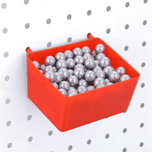 Kit de 32 Bacs de Rangement pour Pièces Accessoires Établi Bacs pour Organiser le Matériel (Rouge)