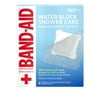 Band-Aid Brand First Aid Water Block Shower Care Bandage Protector, Medium, 4 ct (Pack of 6)