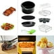 thumbnail image 1 of Paquete de 8 accesorios para freidora de aire para freidora de 3,7 a 5,8 qt, revestimiento antiadherente, alfombrilla de silicona profesion, 8 pulgadas BLESIY Reemplazo de la freidora de aire, 1 of 8