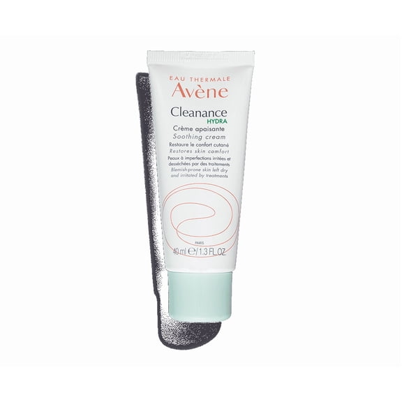 Avene Cleanance HYDRA Soothing Cream - Rich Moisturizer - Adjunctive Care for Drying Acne Treatments, 1.3 fl oz