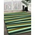 thumbnail image 3 of Ahgly Company Machine Washable Indoor Rectangle Transitional Dark Coffee Brown Area Rugs, 2' x 3', 3 of 7