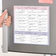 thumbnail image 1 of LNGOOR Magnetic Weekly Meal Planner Notepad For Fridge 52 Undated Tear-Off Sheets 8.5”*6.5” Meal Planning Pad Notebook With Shopping List For Kitchen, 1 of 6