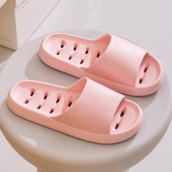 Women's House Slippers-Women's Indoor Thick Sole Slides,Soft Sole Comfort Slippers for Women Sold by WHLBF 36