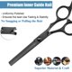 thumbnail image 4 of Juego de tijeras para cortar el cabello, tijeras para adelgazar/texturizar, tijeras para peluquería, 4 of 6