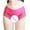 Hot Pink, variant on Bigersell Women's Thermal Underwear Clearance Cotton Boyshort Underwear Women Briefs Panty Style P-110 Polyester Cheeky Panties Ladies Underwear Thong Briefs High Waist Women's Panties Black L