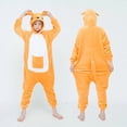 thumbnail image 2 of Conjunto de pijamas con capucha para niños y niñas, ropa de dormir de invierno con dibujos de unicornios y animales, de Animal de franela, para pijamas para chicos xuanjing unisex, 2 of 2