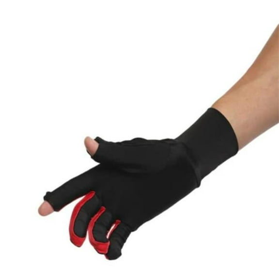 Nivia 1105L Running Gloves - Black - Large