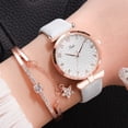 thumbnail image 2 of PVCS Montres Femmes Ensemble Bracelet Fleurs Montre Bracelet Décontractée Cuir Quartz, 2 of 4