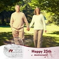 thumbnail image 6 of 25Th Years Of Marriage Gift Wedding Anniversary Heart Marriage Keepsake Decoration Gift For Couple Parent Women Mom Husband Wife, 6 of 6