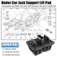 thumbnail image 3 of BINB ROAD Jack Pad Under Car Support Pad 51717237195 51717123311 Compatible with BMW 128i 328i 528i 550i M3 X1 MINI，4Pcs, 3 of 9