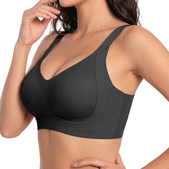 Wireless Jelly Bras for Women–Anti-Sag Lift Full Coverage Without Underwire Seamless Jelly Support Comfort
