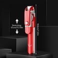 thumbnail image 4 of Selfie Stick Wireless Remote Control Tripod Foldable Tripod Remote Control Tripod Bluetooth-compatible V4.0 Stand with Fill Light, Red, 4 of 6
