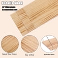 thumbnail image 6 of Floating Shelves for Projector 15.75 * 6 Inch 1 Set Wooden Shelf for Wall No Drill Wall Mounted Under TV Shelf for Storage Hanging Shelf for Bathroom Living Room Bedroom Kitchen (Black), 6 of 8