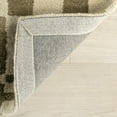 thumbnail image 3 of Rugs USA Kia Checkerboard Wool Area Rug, 2' 6" x 8', Runner, Kia Olive, 3 of 8