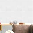 thumbnail image 3 of OUNONA Brick Stickers for Wall Home Decoration 1Pack Stereoscopic Brick Pattern White Pe, 3 of 4