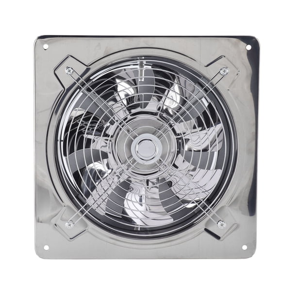 Ventilador de Ventilacia de Cocina, Ventilador de Ventilació de Acero inoxidable de Acero inoxidable de 220V 120W Para Almacén