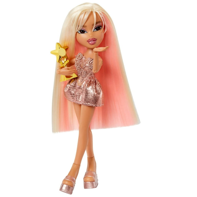 Bratz✖️Karol G bratz doll Bratz, Karol G Collector Doll, Metallic Bustier Dress, Platinum