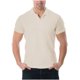 thumbnail image 1 of Blusa y camisa de manga corta con cuello vuelto para hombre, moda informal, con ventilación, botones y solapa, manga corta, poliéster, 1 of 5