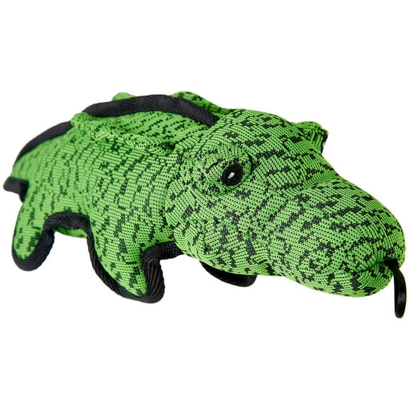 Petlou Squeaky Dog Toys Plush Dog Toys with Mulit-Colour and Size (Green, 13 Inch)