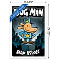 thumbnail image 3 of Dog Man - Book Cover (2016) Wall Poster, 14.725" x 22.375" Framed, 3 of 4