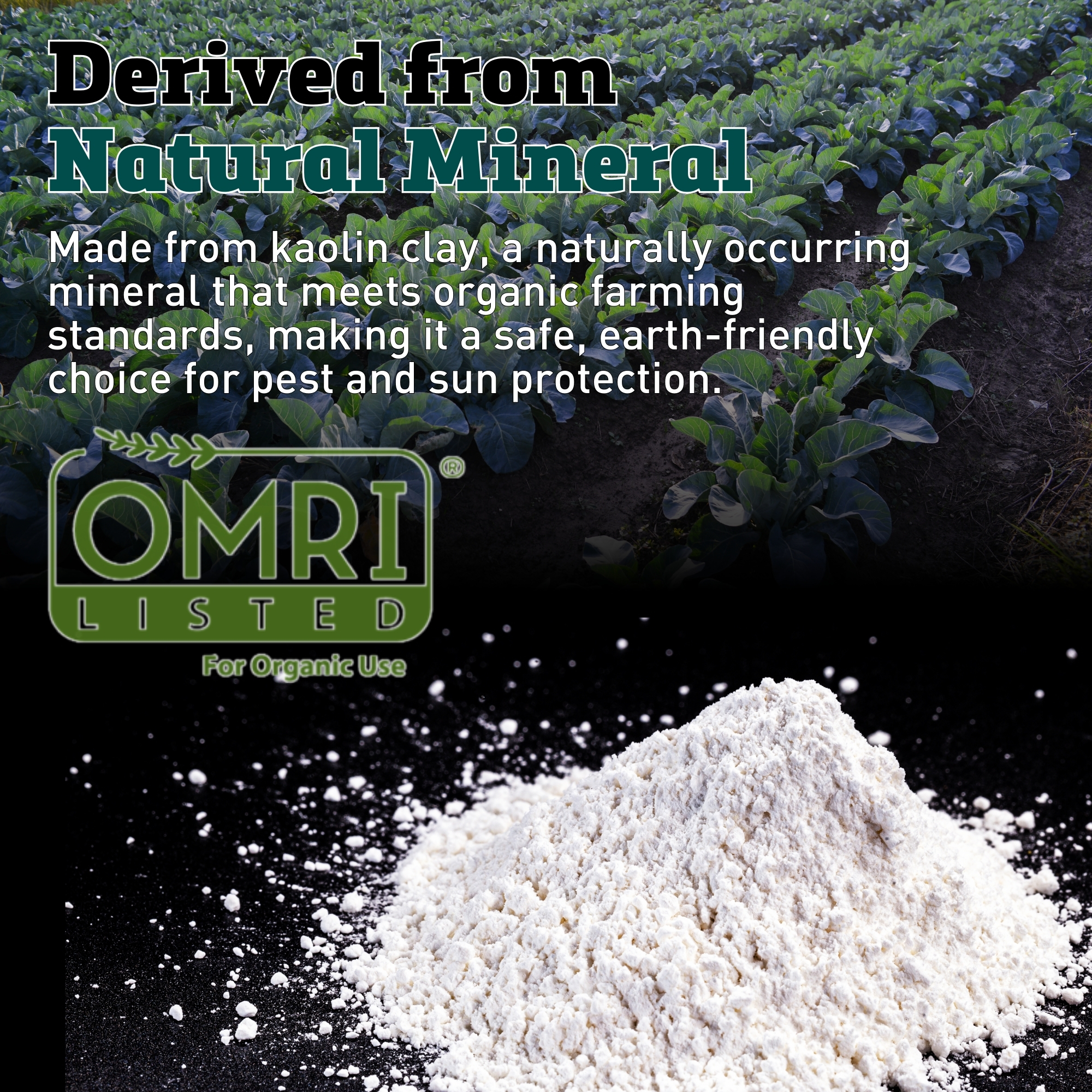 Harris Seeds - Surround WP Organic Crop Protectant - 25 Lbs.