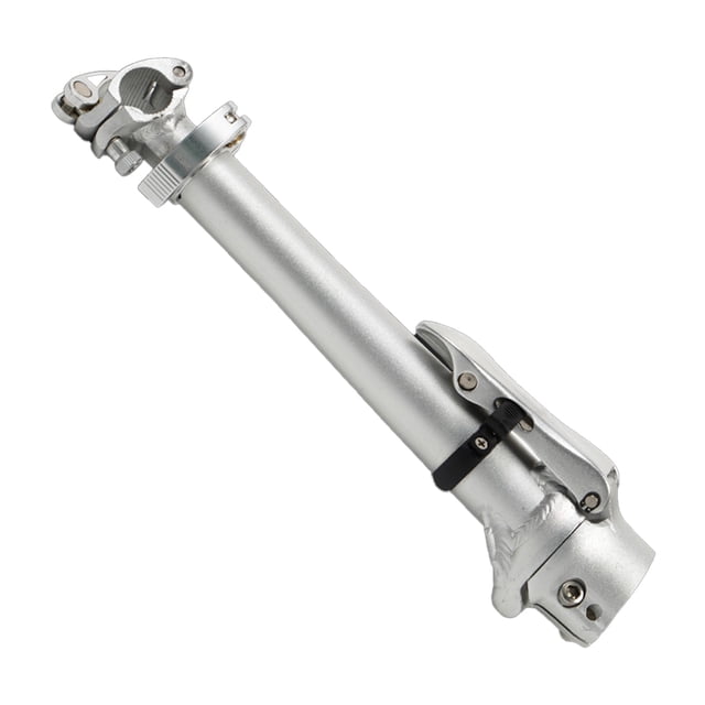 Sonducket Vástago de metal Diseño plegable Aleación de aluminio Superficie lisa Suministros de ciclismo Hebilla Ajuste mejorado Vástagos Ciclismo Plata