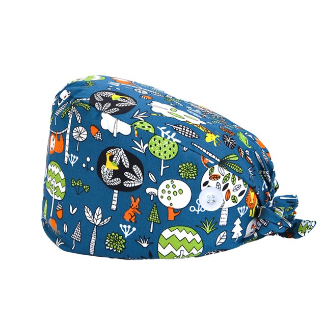 Gorros De Operación Enfermeras En Forma De Calabaza Servicio De Larga Duración Color Puro Pulido Opaco Profesional Colores Surtidos Gorros De Trabajo Con Lazo En La Espalda Serendint AP008656-52
