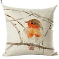 thumbnail image 2 of Yirtree Porch Patio Birds Throw Pillow Covers for Spring Farmhouse Decoration Outdoor Furnitures Dcor Decorative Cushion 18x18, 2 of 5