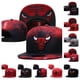 thumbnail image 2 of N-B-A Chicago Bulls Gorra Baloncesto Snapback Sun Hat, 2 of 4