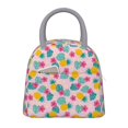thumbnail image 1 of Balery Pineapple And Leaves Bolsa de Almuerzo para Mujeres, Caja de Almuerzo, Bolsa de Almuerzo Pequeña Impermeable, Tote de Almuerzo Reutilizable con Gran Capacidad, 1 of 6