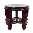 thumbnail image 1 of EeaseMX Base de madera para pecera, base de madera para pecera de tortuga, pedestal alto de madera, suministros para el hogar, 1 of 8