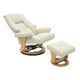 thumbnail image 2 of Sillón VANLIG Reposet con Taburete Reposapies Paris Beige, 2 of 5