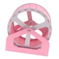 thumbnail image 1 of NUEVOS Hámsteres de Animales Pequeños Ejercicio Trotar Correr Jugar Rueda Juguetes Azul, Rosa, Verde 23.5x16x23.5cm Rosado Sunnimix Hamster Running Wheel, 1 of 8