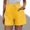 Yellow, variant on Shorts for Women s Casual Summer Shorts Elastic Waist Comfortable Everyday Wear With Pockets Understated Style Pink 3XL