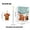 C, variant on Highland Cow Advent Calendar, Christmas Countdown Calendar, 24PCS 2D Flat Cattle Hanging Ornaments, Lightweight Plastic Double Sided Cutout for Tree Wall Window