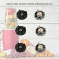 thumbnail image 3 of Blender Base Gear,3pcs Rubber Blade Gears Blender Accessory Blender Part Unrivaled Performance, 3 of 8