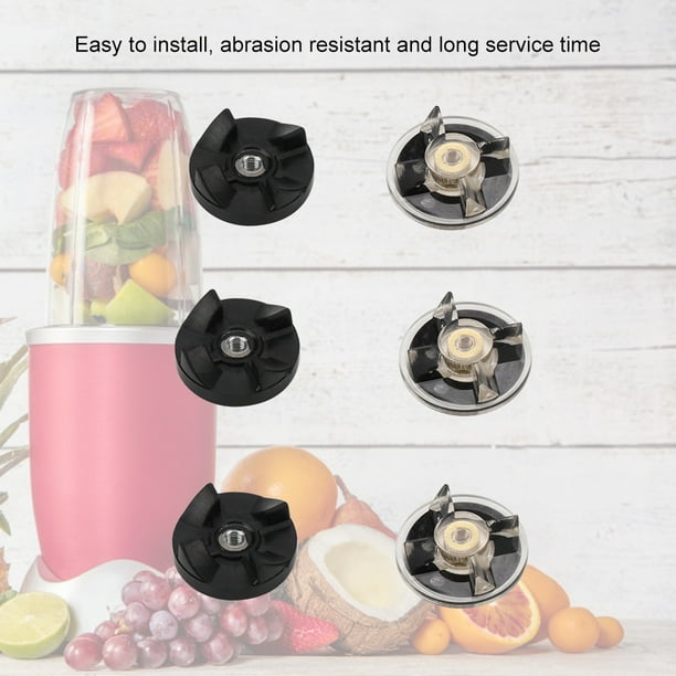 Engranaje De Goma Para Licuadora, Repuesto De Accesorio Para Exprimidor, 3 Uds. Engranaje De Cuchilla Para Licuadora, Pieza De Licuadora Para Magic Bullet Men Home NutriBullet