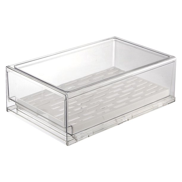 Contenedor de almacenamiento capacidad de cajas de refrigerador Grande con tabique Sunnimix Contenedores de almacenamiento del refrigerador