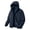 (NEW45)Navy, variant on Men's Warm Fleece Hooded Jacket Plus Size Full Zip Thick Sherpa Lined Winter Coat with Drawstring Hood Cold Weather Gear
