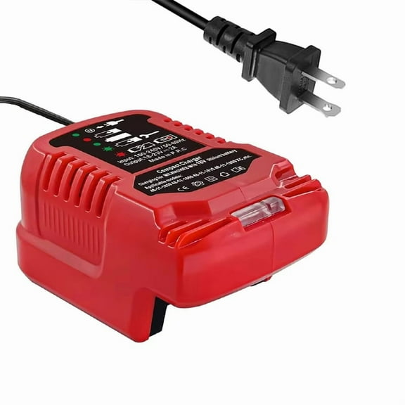 100V-240V Portable Li-ion Battery Mini Compact Charger for Milwaukee 18V Lithium Battery Replacement for M18 18V Battery Charger