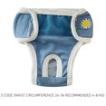 thumbnail image 3 of Pantalones Fisiológicos Para Perros Pañal para perros Pantalones fisiológicos Ropa interior sanitaria para perros femeninos (Azul S) Wdftyju Libre de BPA, 3 of 3