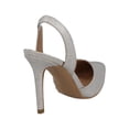 thumbnail image 2 of Zapatillas de Mujer Plateadas Mama Lola Miracol Brillos Tacones Cómodos plateado 26, 2 of 4