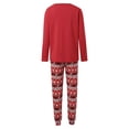 thumbnail image 6 of Shadoumai Family Matching Christmas Pajamas Plaid Pajamas 2 Piece Pjs Set Matching Christmas Jammies Holiday Outfits for Women Family Christmas Outfits, 6 of 7