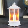 thumbnail image 7 of NIUBWJL Decorative Candle Lantern Black Outdoor Lanterns with Timer Candles - Vintage Lanterns Battery Powered LED Decorative for Wedding - Hanging Wall Lanterns Indoor, 7 of 7