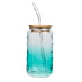 thumbnail image 1 of Household Glass Cup Can Shaped Straw Cup Convenient Coffee Glass Coffee Accessory, 1 of 9