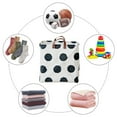 thumbnail image 4 of Cesta De La Ropa Sucia Cesta De La Ropa Sucia Grande Cesta De La Ropa Sucia Independiente Con Asa Larga Cubo Cuadrado Impermeable Ropa Juguetes Toallas Gris Almacenamiento, 4 of 5