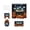 B006- Style F, variant on Halloween Bathroom Set, Bathroom Decor Set, Halloween Shower Curtain Set, Fall Decorations for Bathroom, Waterproof Shower Curtain with Digital Ghost and Jack-O-Lantern Print,