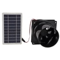 thumbnail image 2 of Ventilador de Escape Con Energía Solar, Tubbería Redonda 10W Ventilador de Ventilacia Solar Ahorro de Energía 12V para Invernadero, 2 of 7