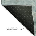 thumbnail image 5 of Addison Rugs Mayfield Premium Machine Washable Transitional Damask Blue Runner Rug, 2'3" x 7'6", 5 of 6