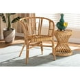 thumbnail image 1 of Wholesale Interiors Luxio-Natural-CC Baxton Studio Luxio Modern & Contemporary Natural Finished Rattan Dining Chair, 1 of 1